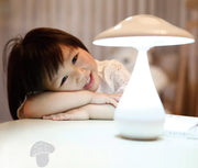 Mushroom Air Purifier Table Lamp with LED Night Light