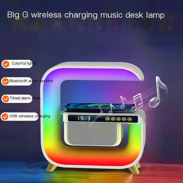 Bluetooth Speaker with LED Starry Sky Night Light