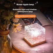 Light And Shadow Ambience Light Rotating Water Wave Lamp