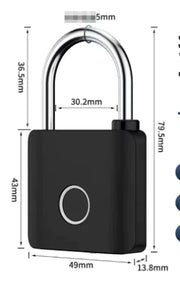 Electronic Fingerprint Smart Padlock