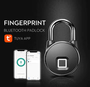 Smart Fingerprint Padlock for Home and Warehouse Use