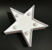 3D Star Shaped LED Table Lamp - Creative Night Light