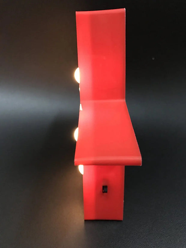 3D Star Shaped LED Table Lamp - Creative Night Light